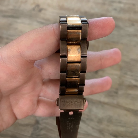 Fossil Brown and Bronze Stella Watch - Picture 6 of 8